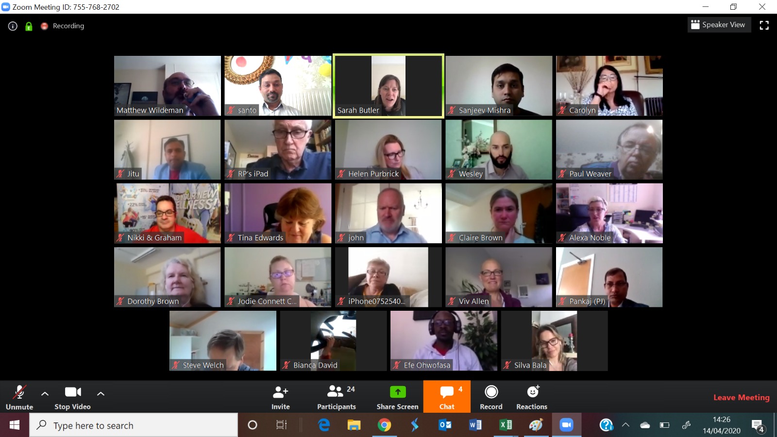 FUOW Bournemouth Virtual Networking 11th May @ 2pm