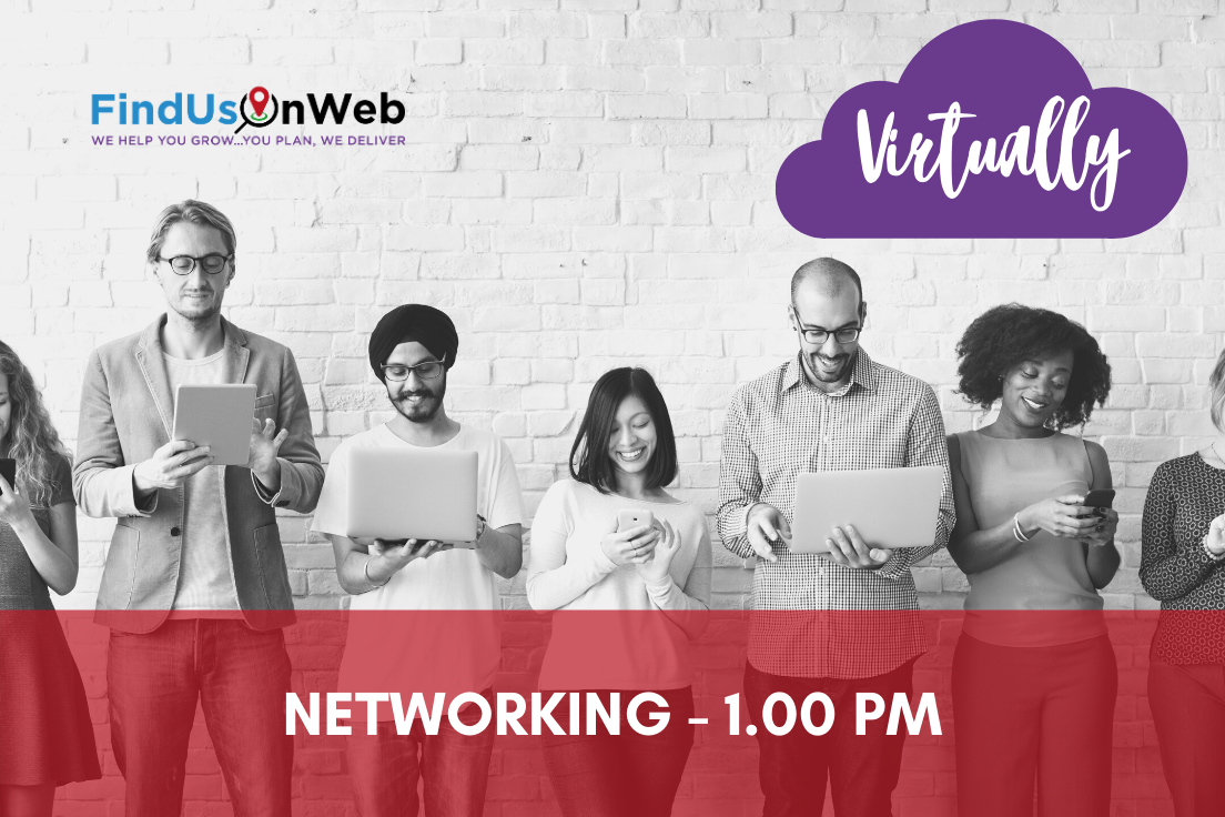 Find Us On Web Virtual Networking Event Isle of Man 17 June 2020 1pm-2pm